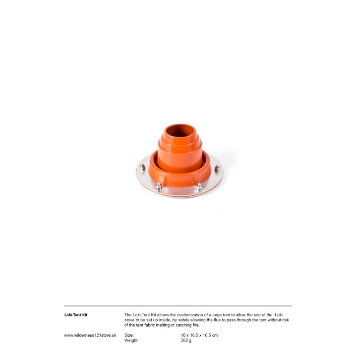 Tent Kit for Loki Stove fact sheet