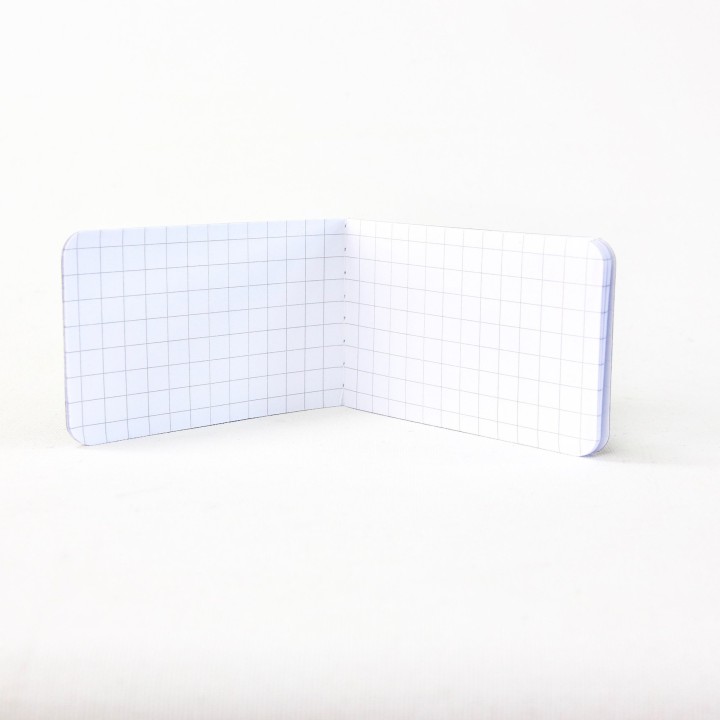 Recycled Firefigher - Micro Notebook | open