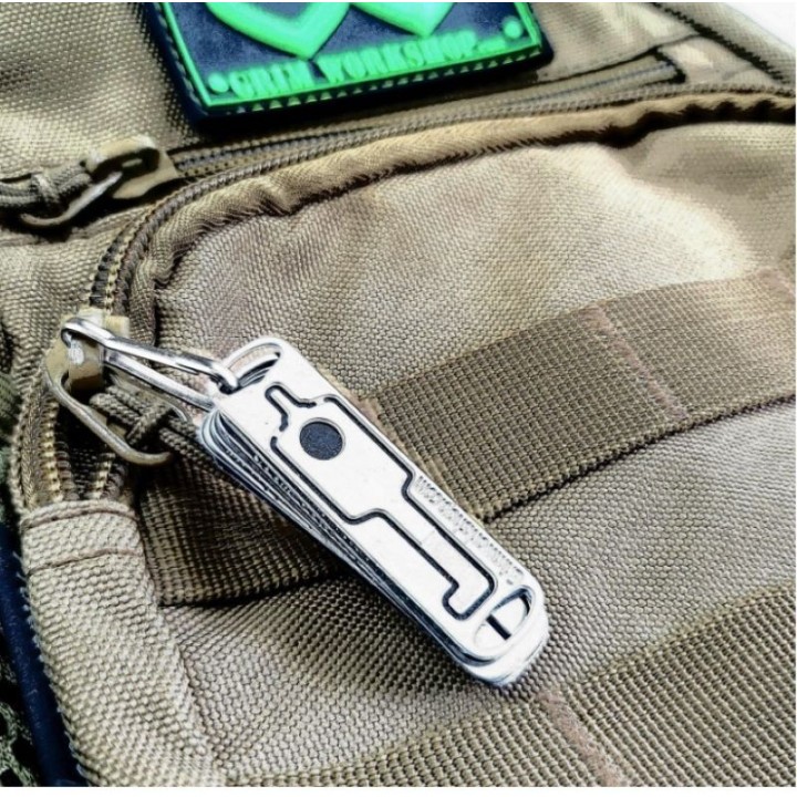 Grim Workshop - Handcuff Key Micro Tool on bag