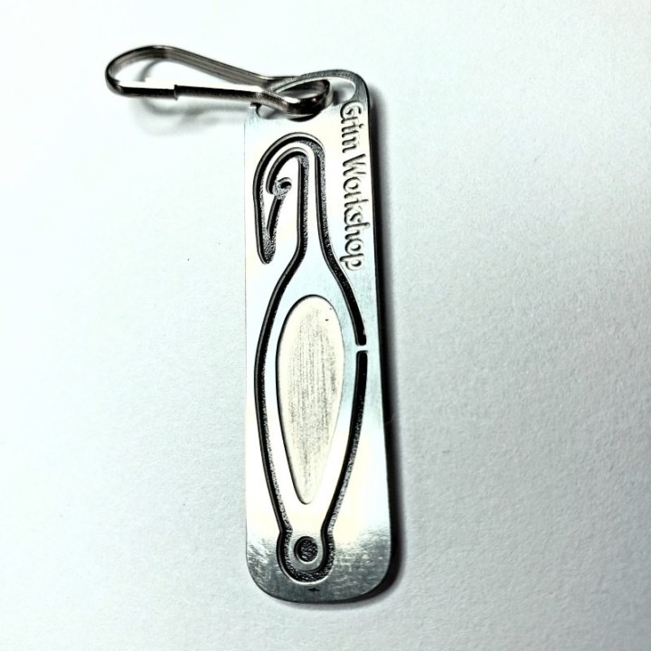 Grim Workshop - Spoon Lure Micro Tool grey background