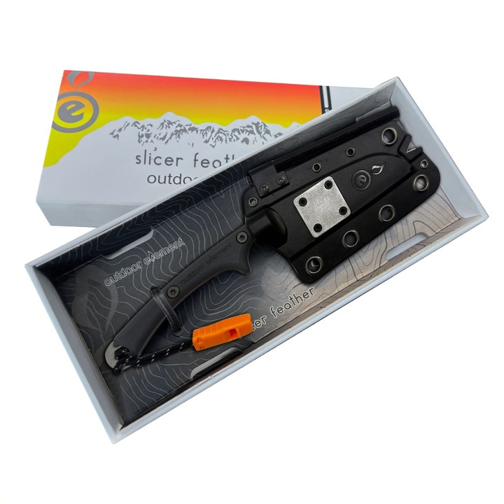 Outdoor Element Slicer Feather in the box