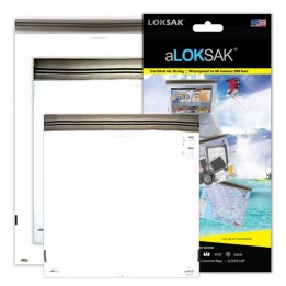 aLOKSAK Waterproof Bag aLOK4-LMP Large multipack set pack of three