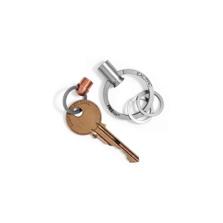 EXOTAC BMQR .380 Magnetic Quick Release Keyring with key